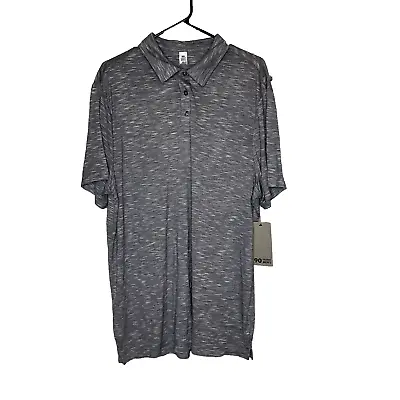 90 Degree By Reflex Men's Short Sleeve Shirt Size XL Peacoat Style SSM16257 • $11.24