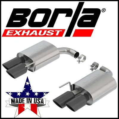 Borla S-Type Axle-Back Exhaust System Fits 2018-2024 Ford Mustang GT 5.0L V8 • $974.31