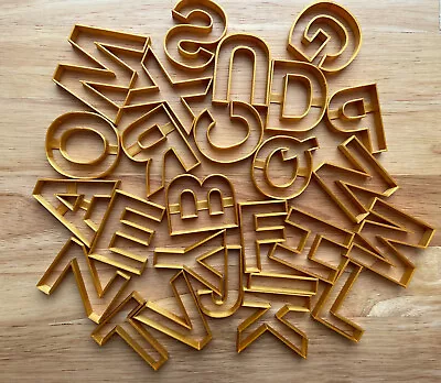 Cookie Fondant Cutters Letters A - Z Birthday Cake Icing UK Baking • £3.27