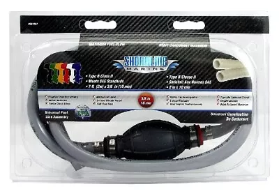 Shoreline Marine Boat Fuel Gas Line 3/8 ID X 7 Foot Type B SL91567 NEW • $22.90