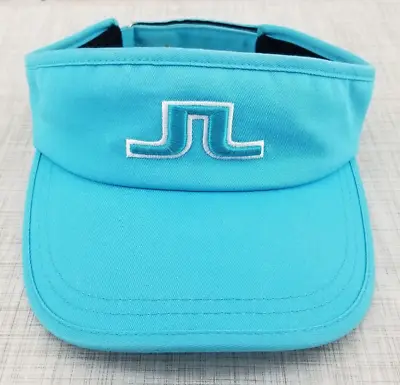 J. Lindeberg Teal Aqua Blue Visor Golf Hat Women's One Size Adjustable Outdoor • $24.99