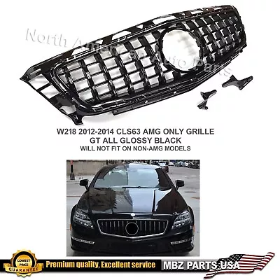 CLS63 AMG Only GT GTR Grille All Black 2012 2013 2014 Panamericana New Style • $369