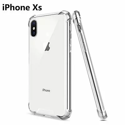 $6.99 • Buy For IPhone 14 13 12 11 Pro Max Plus XR XS 7 8 Clear Case Corner Bumper TPU Cover