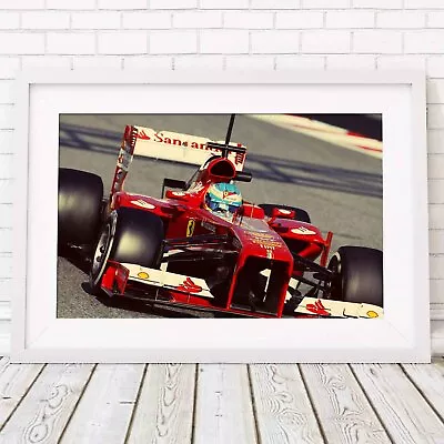 $21.95 • Buy FERRARI - Formula 1 Car Poster Picture Print Sizes A5 To A0 **FREE DELIVERY**