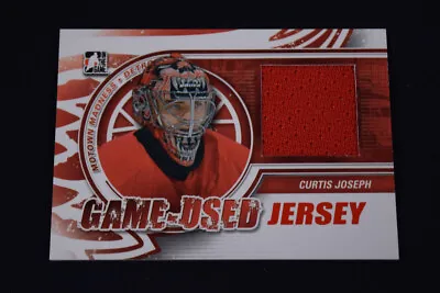 Curtis Joseph 2012-13 ITG Motown Madness Game Used Jersey Relic Red • $5.20