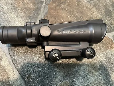 Trijicon ACOG 3.5x35 BAC Riflescope - 5.56/223 Low Serial “Jesus” Acog Mt 5:18 • $1199