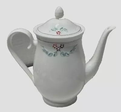 Villeroy & Boch BEL FIORE Coffee Chocolate Pot Bone China Made In Germany • $48