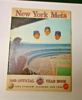 1969 New York Mets Mlb Baseball Yearbook Shea Stadium Flushing Ny • $79.99