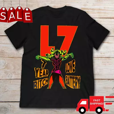 7 Years Bit Ch L7 Band Funny Shirt Short Sleeve Black Unisex S-2345XL • $18.99