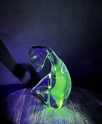 Murano V. Nason Uranium Glass Duck • $150