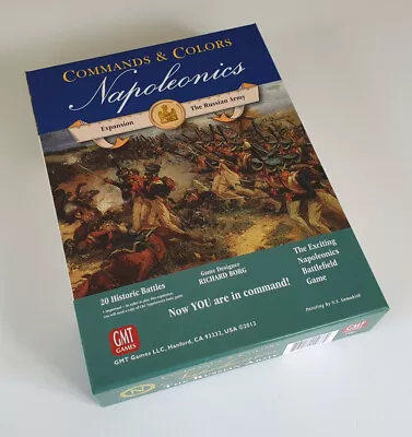 COMMANDS & COLORS NAPOLEONICS - RUSSIAN ARMY EXPANSION Board Game (GMT Games) • £59