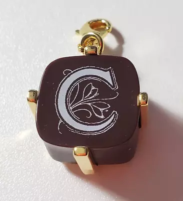 Q-pot. Japan Jewelry Initial C Chocolat Bag Charm - Brand New! • $29.99