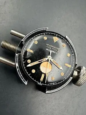 1950s Complete Blancpain Fifty Fanthoms Milspec Movement Dial And Handset. • $24500