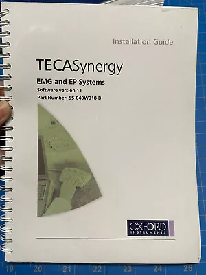 Teca Synergy Viasys Installation Guide Book Version 11 Nerve Conduction EMG EP • $24.99