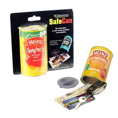 £8.95 • Buy Sterling Spaghetti Heinz Safe Can Security Deposit Place For Keys,Cards,Money