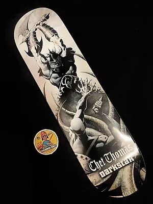 RARE Darkstar Chet Thomas Pro Model Warrior Slayer VINTAGE Skateboard Deck • $257.59