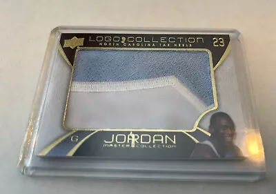 2011-12 Upper Deck MJ Master Collection Michael Jordan UNC Logo Patch UNC-19 🏀 • $195