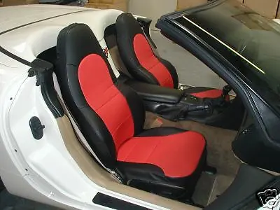 Iggee S.leather Custom Fit Seat Covers For Chevy Corvette C5 1997-2004 • $199