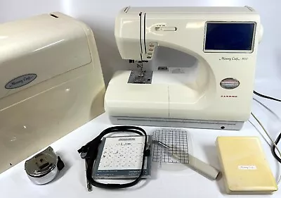 Janome Memory Craft Model 9000 Computerized Sewing Machine W/ Foot Pedal & Case • $419.99