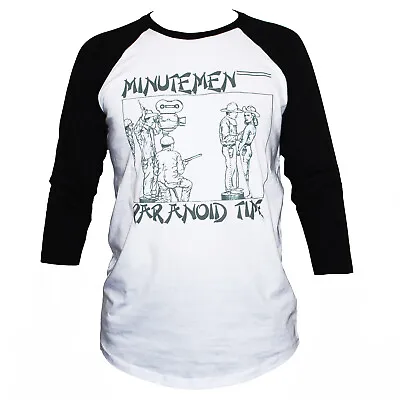 Minutemen Experimental Rock Punk T-shirt 3/4 Sleeve Unisex S-XL • $26.26