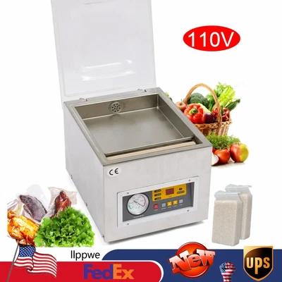 $293.55 • Buy 5A Digital Vacuum Packing Sealing Machine Sealer Packaging Industrial Chamber