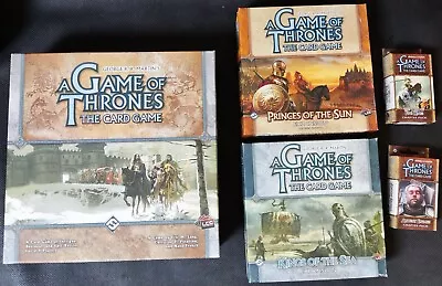 A Game Of Thrones: The Card Game LCG 1st Edition 2008 Board Game FFG - BUNDLE • £9.99