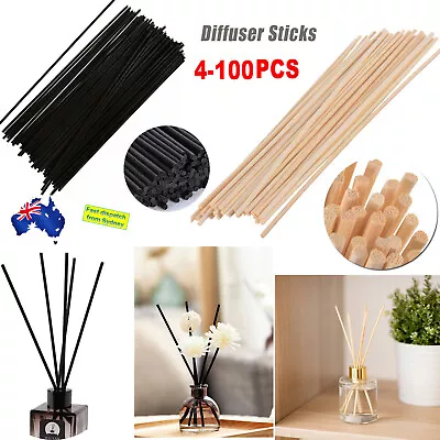 4-100PCS REED DIFFUSER PREMIUM QUALITY BULK REEDS Rattan Sticks BULK PACK AU • $3