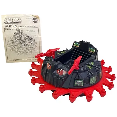 Vintage Masters Of The Universe Roton Vehicle With Instructions 1983 Mattel • $9.97