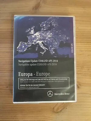 £68.73 • Buy DVD Navigation Mercedes COMAND APS NTG4-204 EUROPE 2016 SLS GLK C-Class Violet