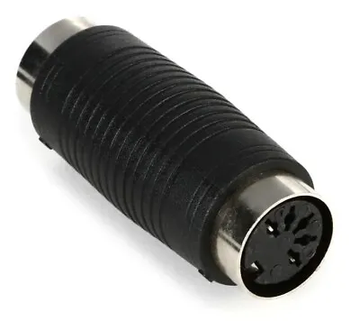 5 Pin MIDI DIN Coupler Cable Joiner Female To Female Socket Adapter • £3.95