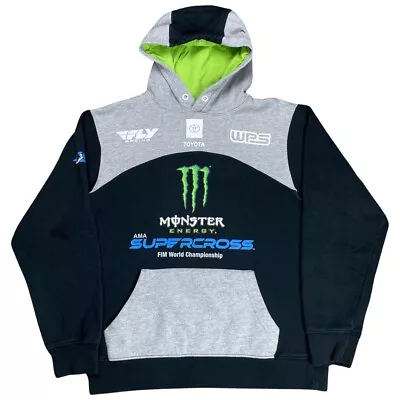 Monster Energy Men’s Size Small AMA Supercross Championship Hoodie Sweatshirt • $34.99