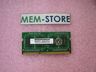 8GB PC3-8500 DDR3 1066Mhz SODIMM Memory MacBook Mid 2010 MacBook 71 2.4GHz • $17