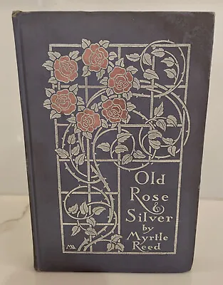 1910 Old Rose And Silver Myrtle Reed Decorations By Margaret Armstrong  • $65