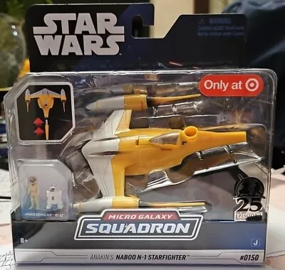 Star Wars Micro Galaxy Squadron ANAKINS NABOO N-1 STARFIGHTER Target Exclusive • $37