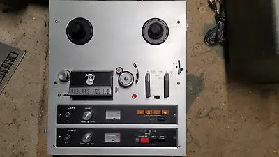 Roberts 1725-8L III Reel To Reel Player Recorder & 8-track Combo Deck Plz Read • $49.99