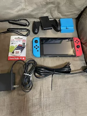 Nintendo Switch 32GB Console Bundle Tested Works Nice Condition • $219.99