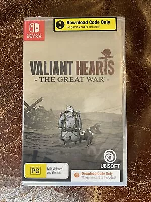 Valiant Hearts The Great War Switch Download Code Sealed • $18