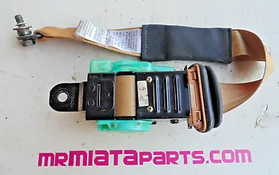 94-97 Mazda Miata OEM Passenger RH Right Seat Belt Reel Retract NA 95 96 97 TAN • $49.95