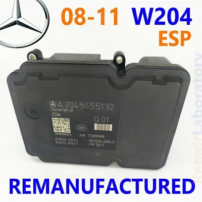 ✅ReBuilt✅  A2045455132 09-11 MERCEDES C300 C350 GLK ABS ESP Pump Control Module • $320
