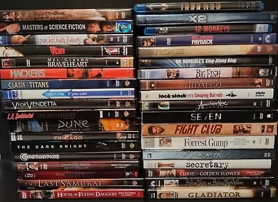 New/Sealed And Used DVD And Blu Ray Movies Choose Your Titles • $5