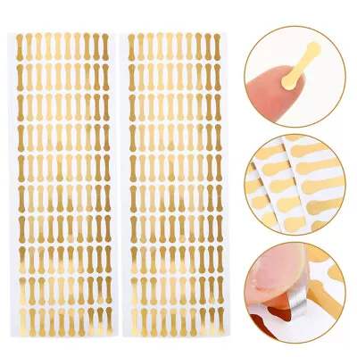 500 Pcs Tamper Seal Stickers Clear Paper Evident Adhesive Tape • £12.29