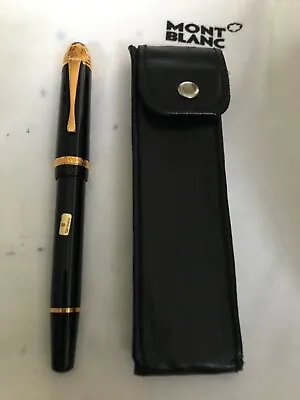 Montblanc Voltaire Limited Edition Fountain Pen 18K B Nib-Mint  • $1279