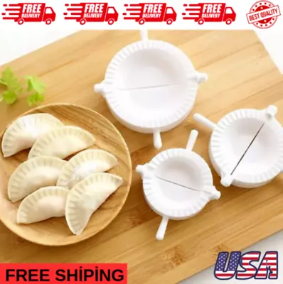 3Pcs/set DIY Dumpling Maker Mould Dough Press Meat Pie Pastry Empanada Mold Tool • $14.30