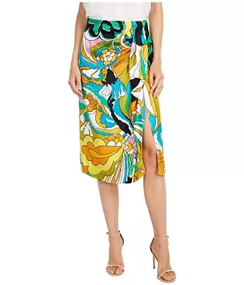 J.Crew 100% Silk Sarong Skirt In Scarf Print AP070 SZ 10 NWT (was $158) $58 • $58