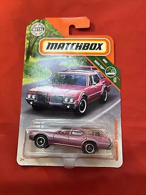 Matchbox #116 1971 Oldsmobile Vista Cruiser Station Wagon PINK Road Trip 1:64 • $3.49