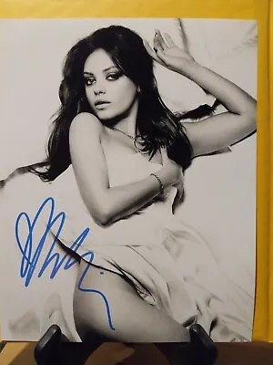 MILA KUNIS Signed 8x10 With COA Gorgeous Autograph Signed Sexy Black And White • $35