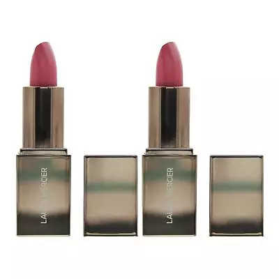 Laura Mercier Rouge Essentiel Silky Creme A La Rose Lipstick 1.4g X 2 • £10