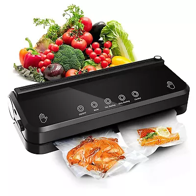 Vacuum Sealer Machine Fresh Dry Wet Food Saver Storage With Bags Built-in Cutter • $76.99