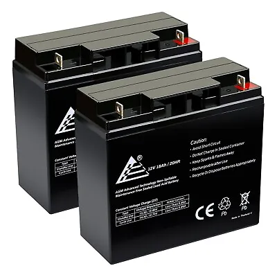 2 Pack: 12V 18AH Battery Replacement For PowerStar UB12220 40696 • $77.99