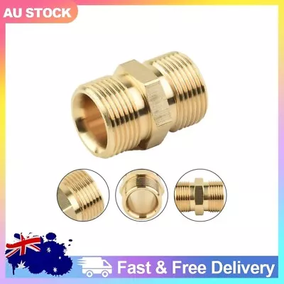 M22/15mm To Male Adaptor Power Pressure Washing Pump Hose Outlet For Karcher • $19
